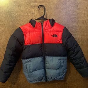 Boys Reversible North Face Coat